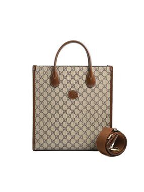 Gucci Tote Bag 2-Way Beige